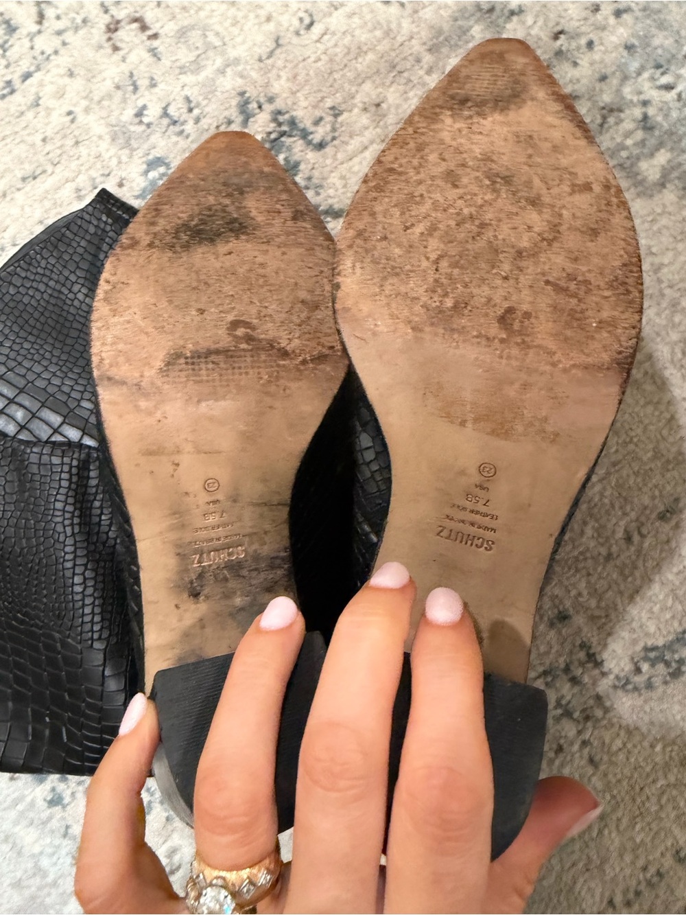 SCHUTZ Maryana Block Boots - Picture 8 of 13